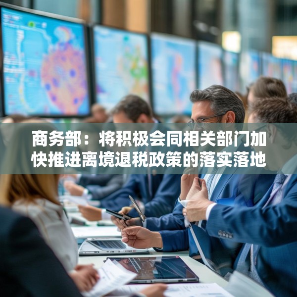 商务部：将积极会同相关部门加快推进离境退税政策的落实落地