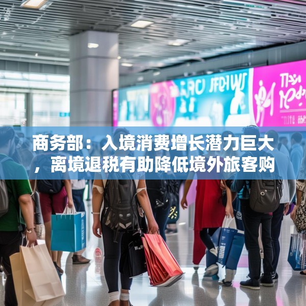 商务部：入境消费增长潜力巨大，离境退税有助降低境外旅客购物成本