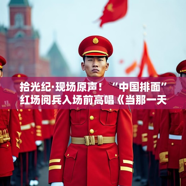 拾光纪·现场原声！“中国排面”红场阅兵入场前高唱《当那一天来临》