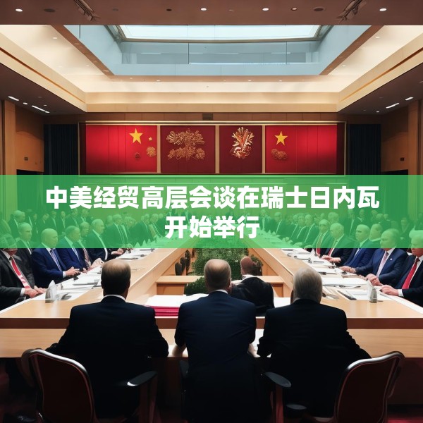 中美经贸高层会谈在瑞士日内瓦开始举行