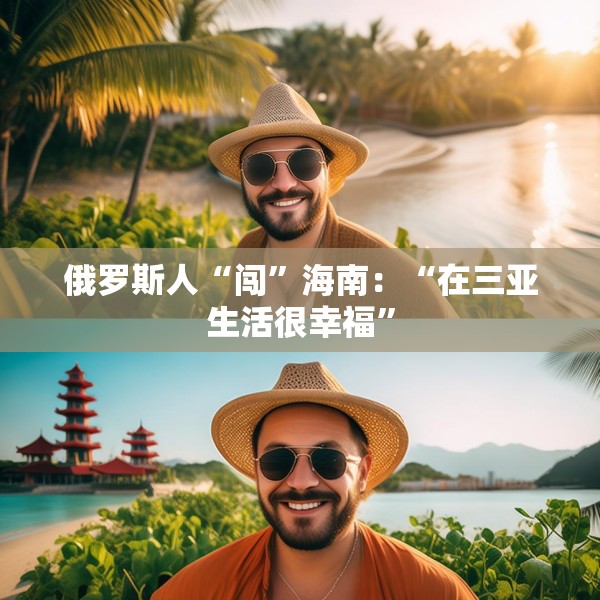 俄罗斯人“闯”海南：“在三亚生活很幸福”