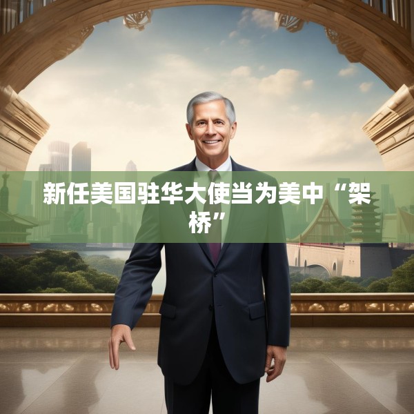 新任美国驻华大使当为美中“架桥”