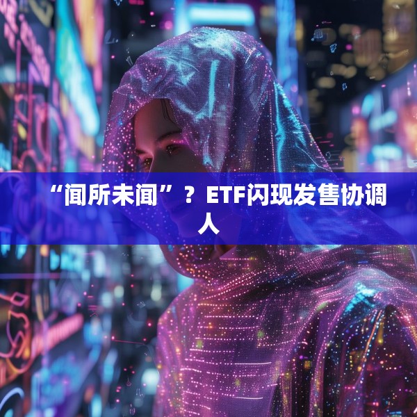 “闻所未闻”？ETF闪现发售协调人
