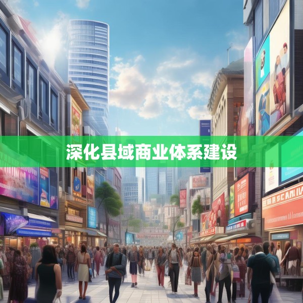 深化县域商业体系建设