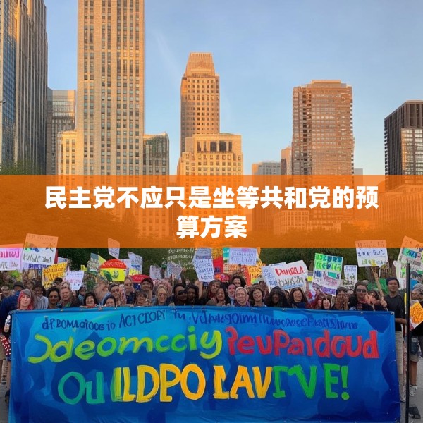 民主党不应只是坐等共和党的预算方案