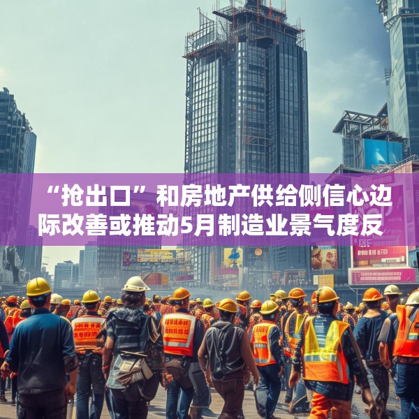“抢出口”和房地产供给侧信心边际改善或推动5月制造业景气度反弹｜宏观晚6点