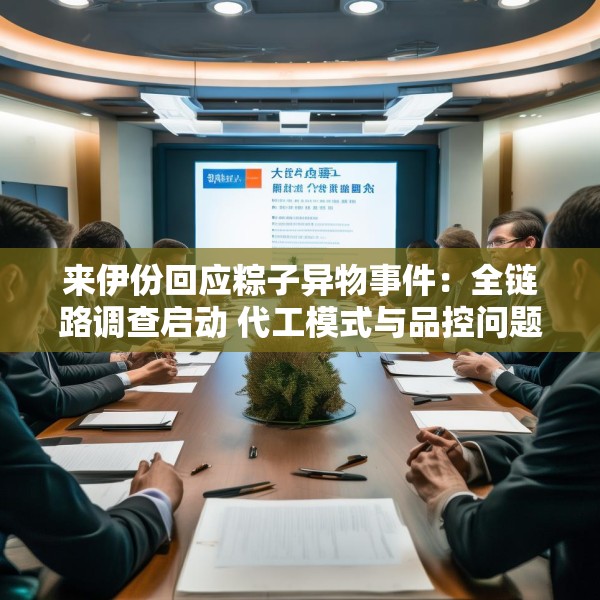 来伊份回应粽子异物事件：全链路调查启动 代工模式与品控问题再受关注