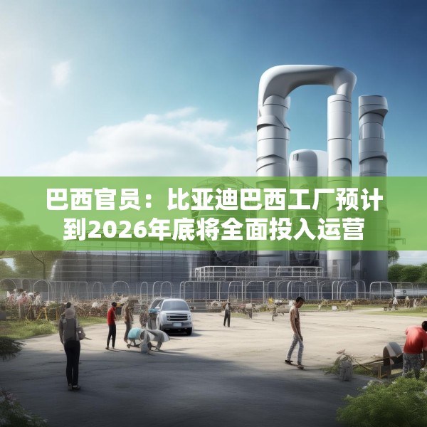 巴西官员：比亚迪巴西工厂预计到2026年底将全面投入运营