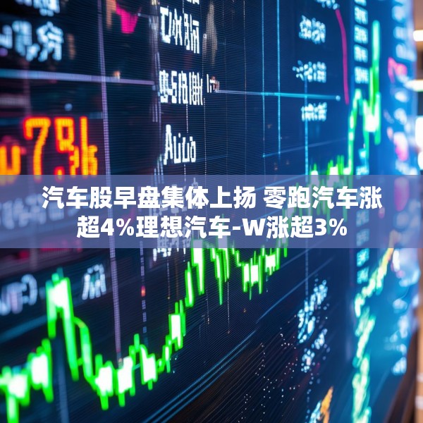 汽车股早盘集体上扬 零跑汽车涨超4%理想汽车-W涨超3%
