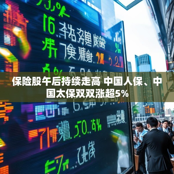 保险股午后持续走高 中国人保、中国太保双双涨超5%
