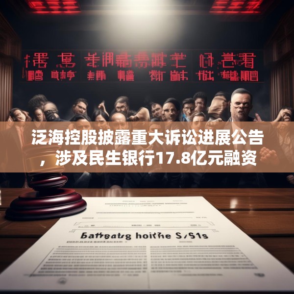 泛海控股披露重大诉讼进展公告，涉及民生银行17.8亿元融资