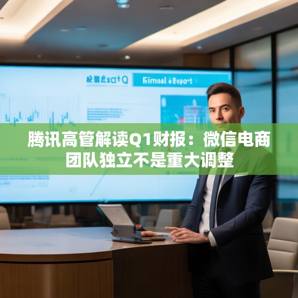 腾讯高管解读Q1财报：微信电商团队独立不是重大调整