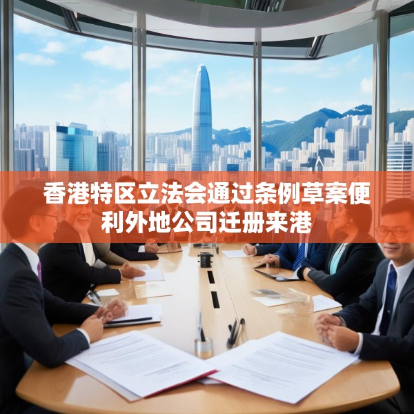 香港特区立法会通过条例草案便利外地公司迁册来港