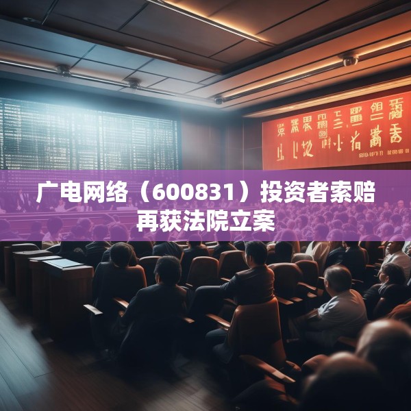 广电网络（600831）投资者索赔再获法院立案