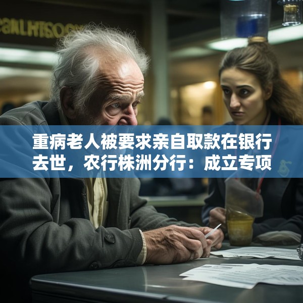 重病老人被要求亲自取款在银行去世，农行株洲分行：成立专项工作组、配合警方调查