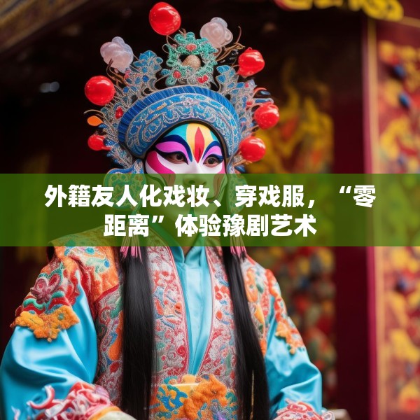外籍友人化戏妆、穿戏服，“零距离”体验豫剧艺术