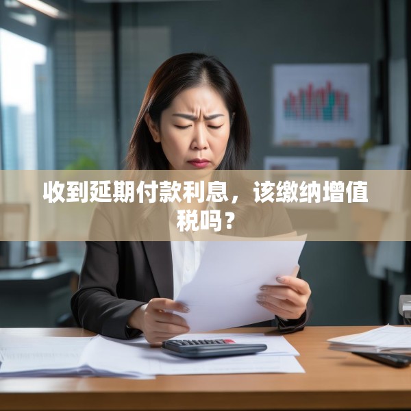 收到延期付款利息，该缴纳增值税吗？