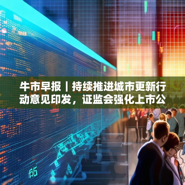牛市早报｜持续推进城市更新行动意见印发，证监会强化上市公司募资监管