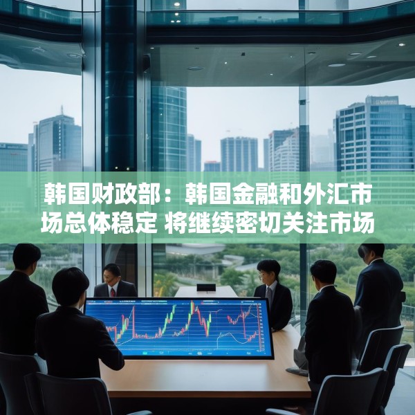 韩国财政部：韩国金融和外汇市场总体稳定 将继续密切关注市场动态
