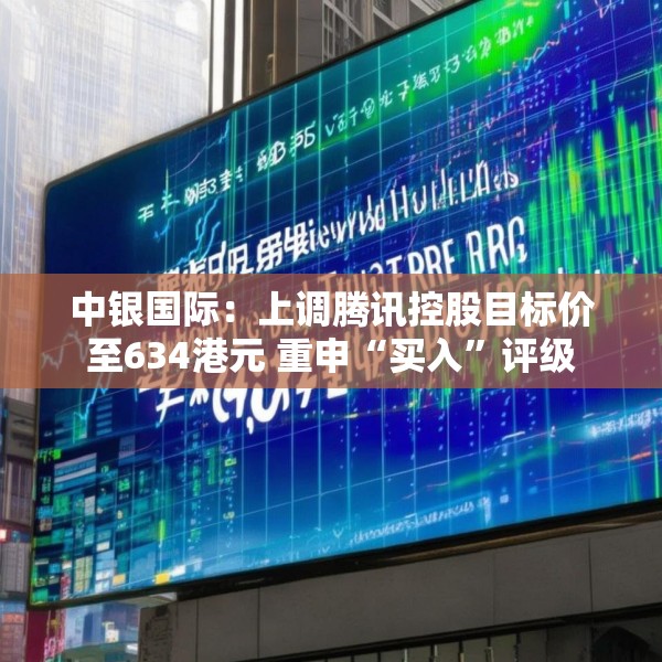 中银国际：上调腾讯控股目标价至634港元 重申“买入”评级