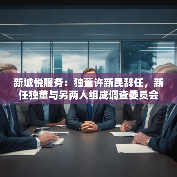 新城悦服务：独董许新民辞任，新任独董与另两人组成调查委员会将调查与关联方资金往来
