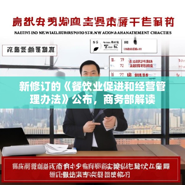 新修订的《餐饮业促进和经营管理办法》公布，商务部解读