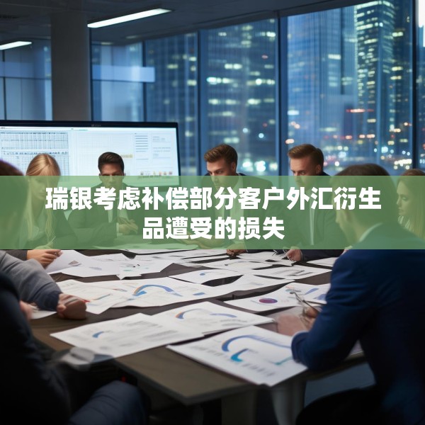 瑞银考虑补偿部分客户外汇衍生品遭受的损失