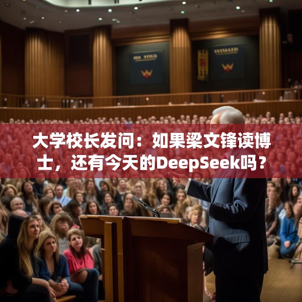 大学校长发问：如果梁文锋读博士，还有今天的DeepSeek吗？