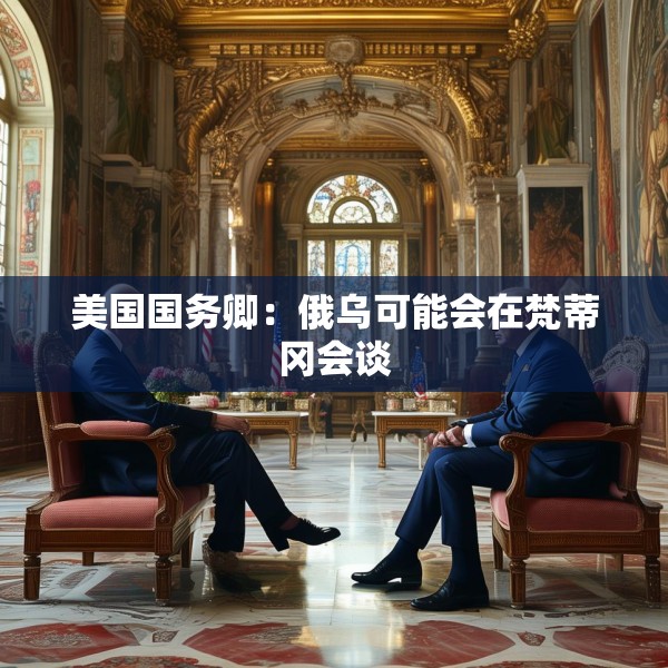 美国国务卿：俄乌可能会在梵蒂冈会谈