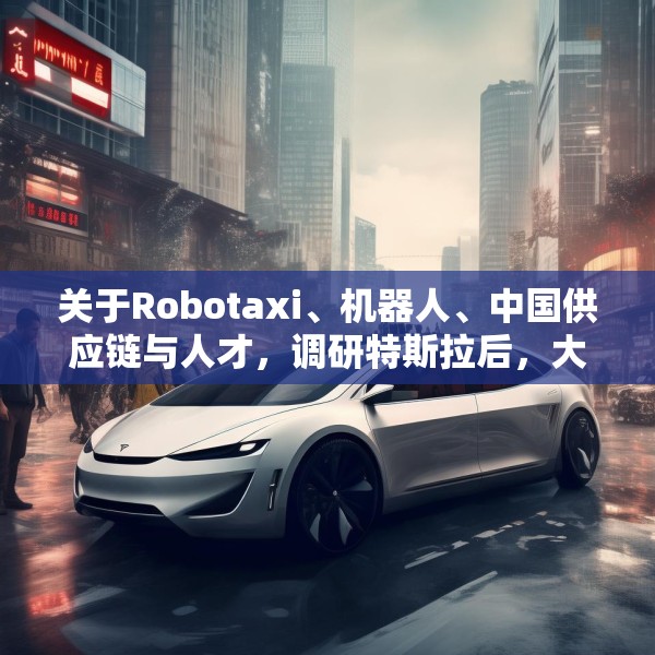 关于Robotaxi、机器人、中国供应链与人才，调研特斯拉后，大摩给出了十点观察