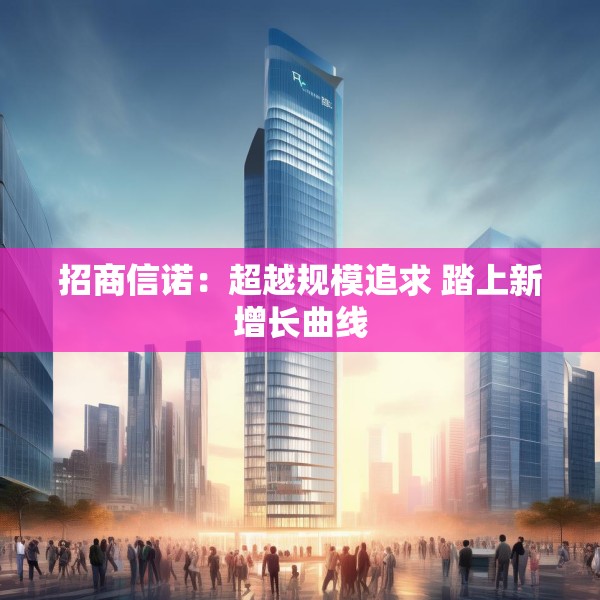 招商信诺：超越规模追求 踏上新增长曲线