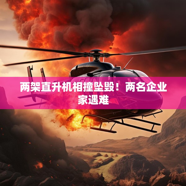 两架直升机相撞坠毁！两名企业家遇难