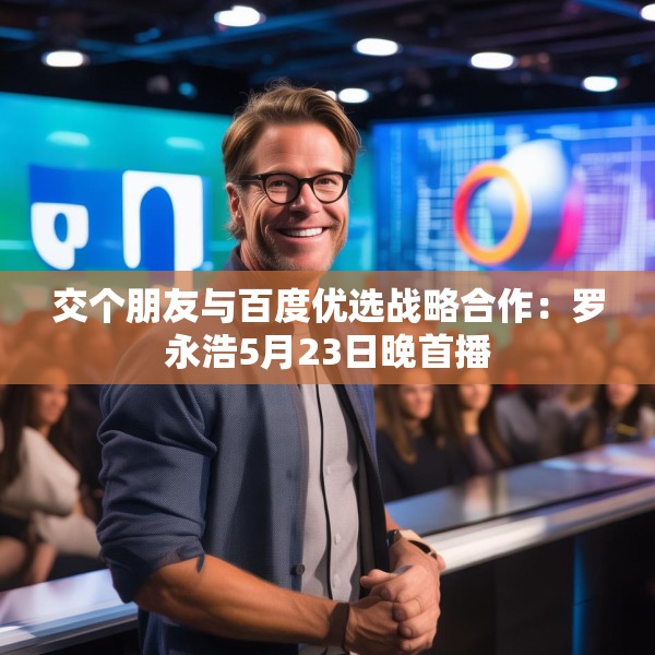 交个朋友与百度优选战略合作：罗永浩5月23日晚首播