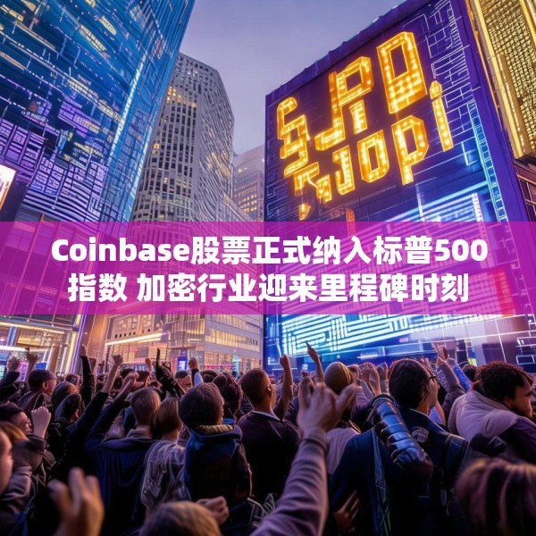 Coinbase股票正式纳入标普500指数 加密行业迎来里程碑时刻