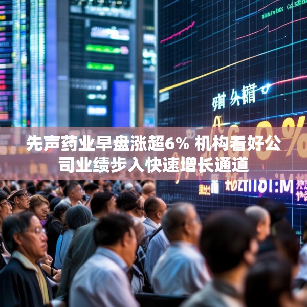 先声药业早盘涨超6% 机构看好公司业绩步入快速增长通道