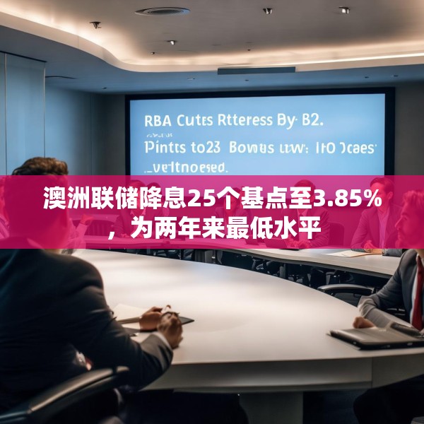 澳洲联储降息25个基点至3.85%，为两年来最低水平