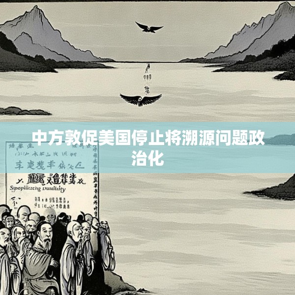 中方敦促美国停止将溯源问题政治化