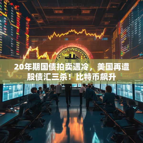20年期国债拍卖遇冷，美国再遭股债汇三杀！比特币飙升