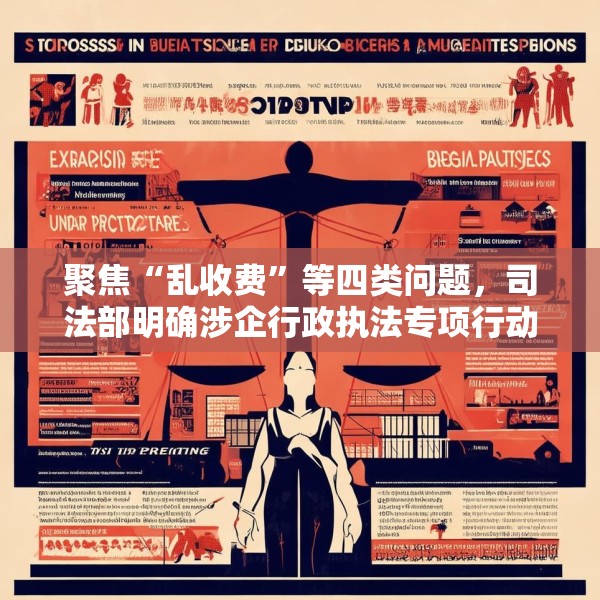 聚焦“乱收费”等四类问题，司法部明确涉企行政执法专项行动目标