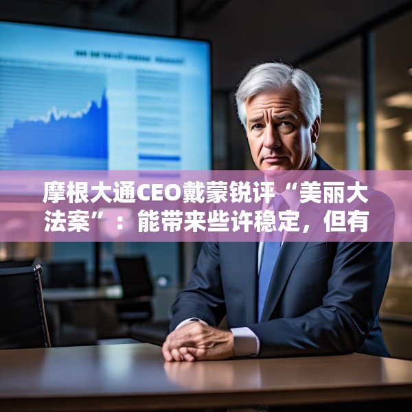 摩根大通CEO戴蒙锐评“美丽大法案”：能带来些许稳定，但有代价
