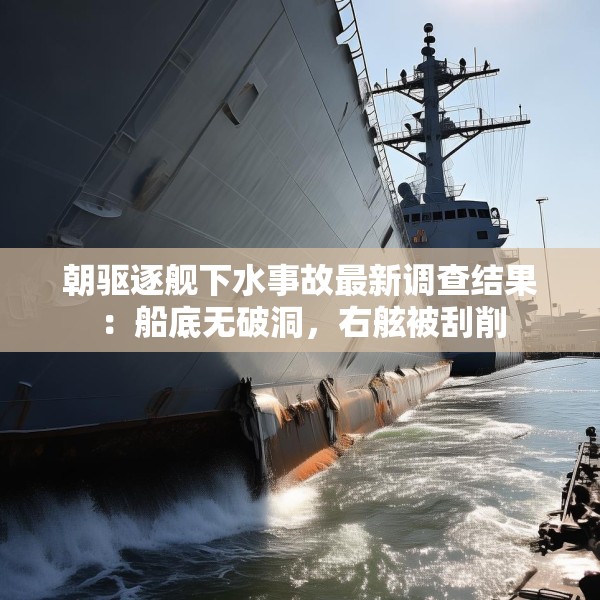 朝驱逐舰下水事故最新调查结果：船底无破洞，右舷被刮削