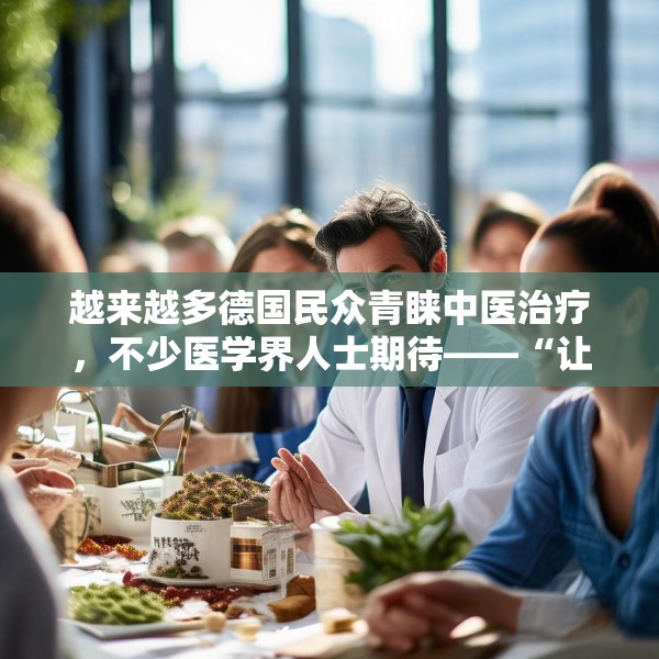 越来越多德国民众青睐中医治疗，不少医学界人士期待——“让中医药造福更多欧洲民众”（第一现场）