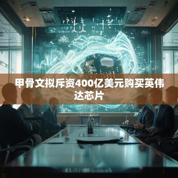 甲骨文拟斥资400亿美元购买英伟达芯片