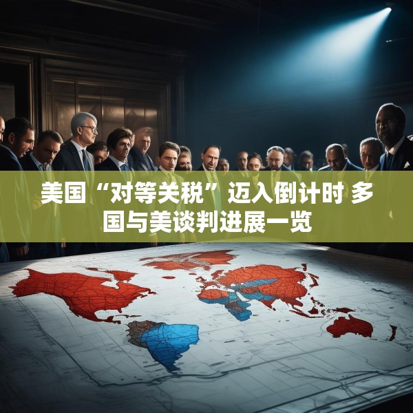 美国“对等关税”迈入倒计时 多国与美谈判进展一览