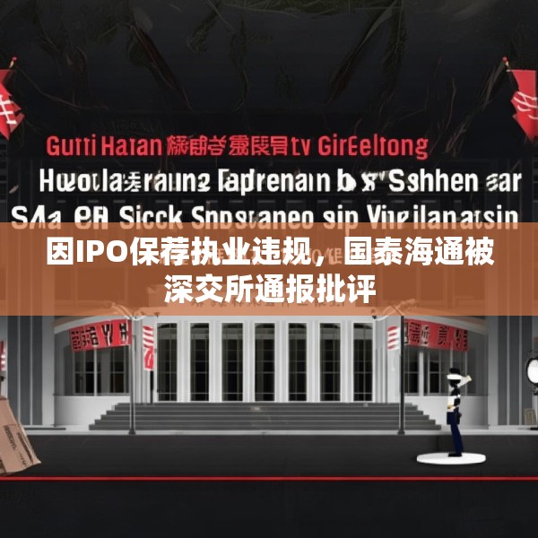 因IPO保荐执业违规，国泰海通被深交所通报批评