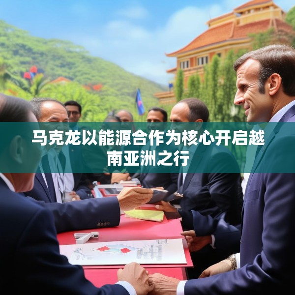 马克龙以能源合作为核心开启越南亚洲之行