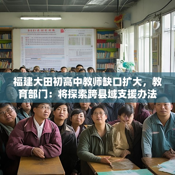 福建大田初高中教师缺口扩大，教育部门：将探索跨县域支援办法