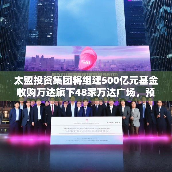 太盟投资集团将组建500亿元基金收购万达旗下48家万达广场，预计下半年交割