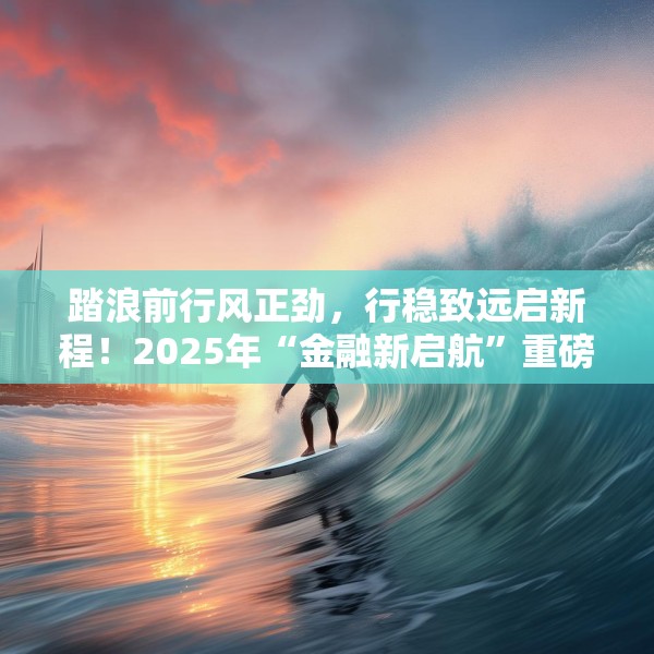 踏浪前行风正劲，行稳致远启新程！2025年“金融新启航”重磅启动