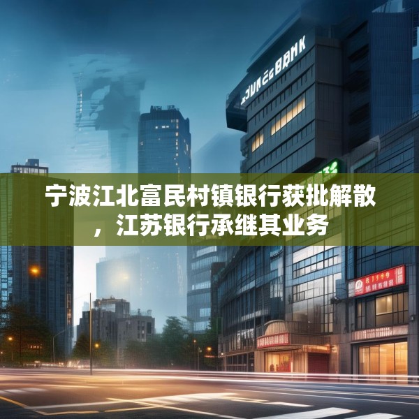 宁波江北富民村镇银行获批解散，江苏银行承继其业务